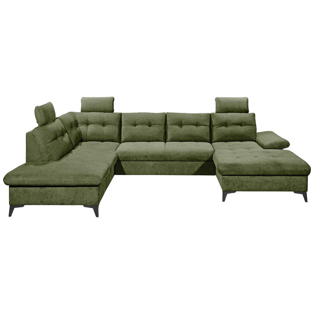 MID.YOU SEDACIA SÚPRAVA, textil, olivovozelená