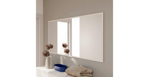 SPIEGEL 108/76/1,8 cm    in rechteckig  - Sandfarben, MODERN, Glas/Holzwerkstoff (108/76/1,8cm) - Carryhome