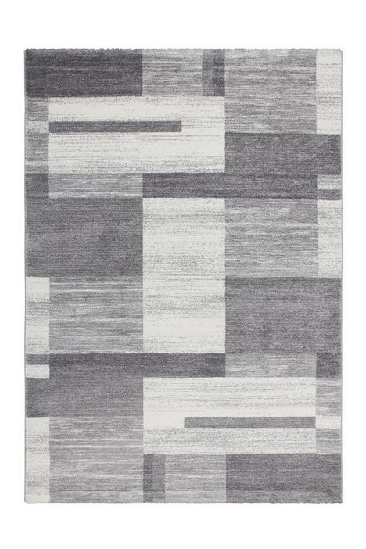 TKANA PREPROGA      80/150 cm    taftano  siva, srebrne barve  - srebrne barve/siva, Basics, tekstil (80/150cm)
