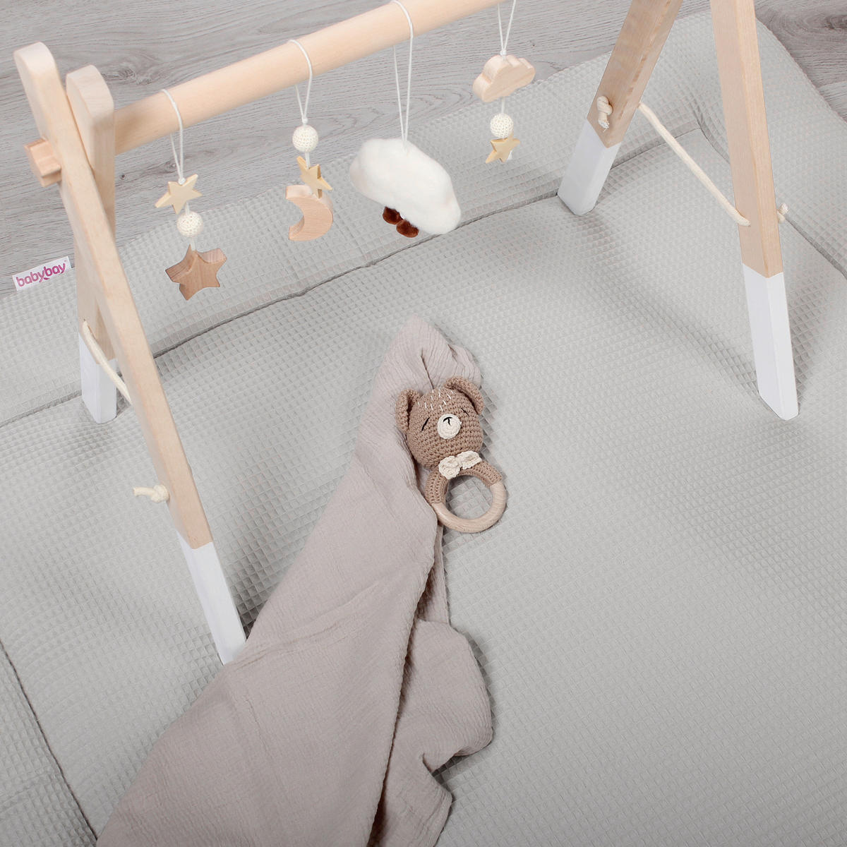 KRABBELDECKE  - Basics, Textil (120/120/3cm) - Babybay