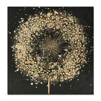 OBRAZ NA PLÁTNE, kvety, 60/60 cm  - Design, drevo (60/60cm)