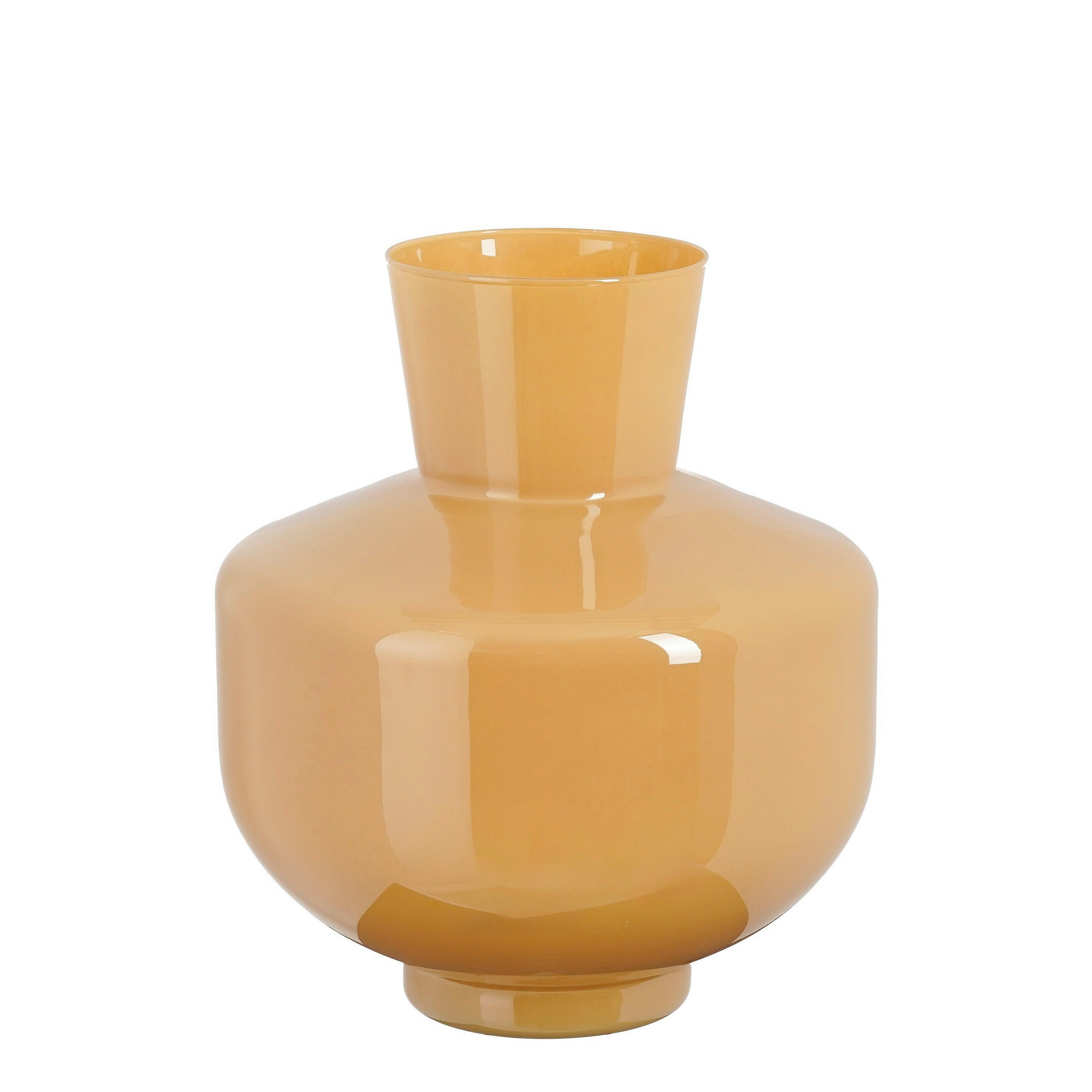 VAZA  25/29.5 cm    staklo   - smeđa, Basics, staklo (25/29.5cm)