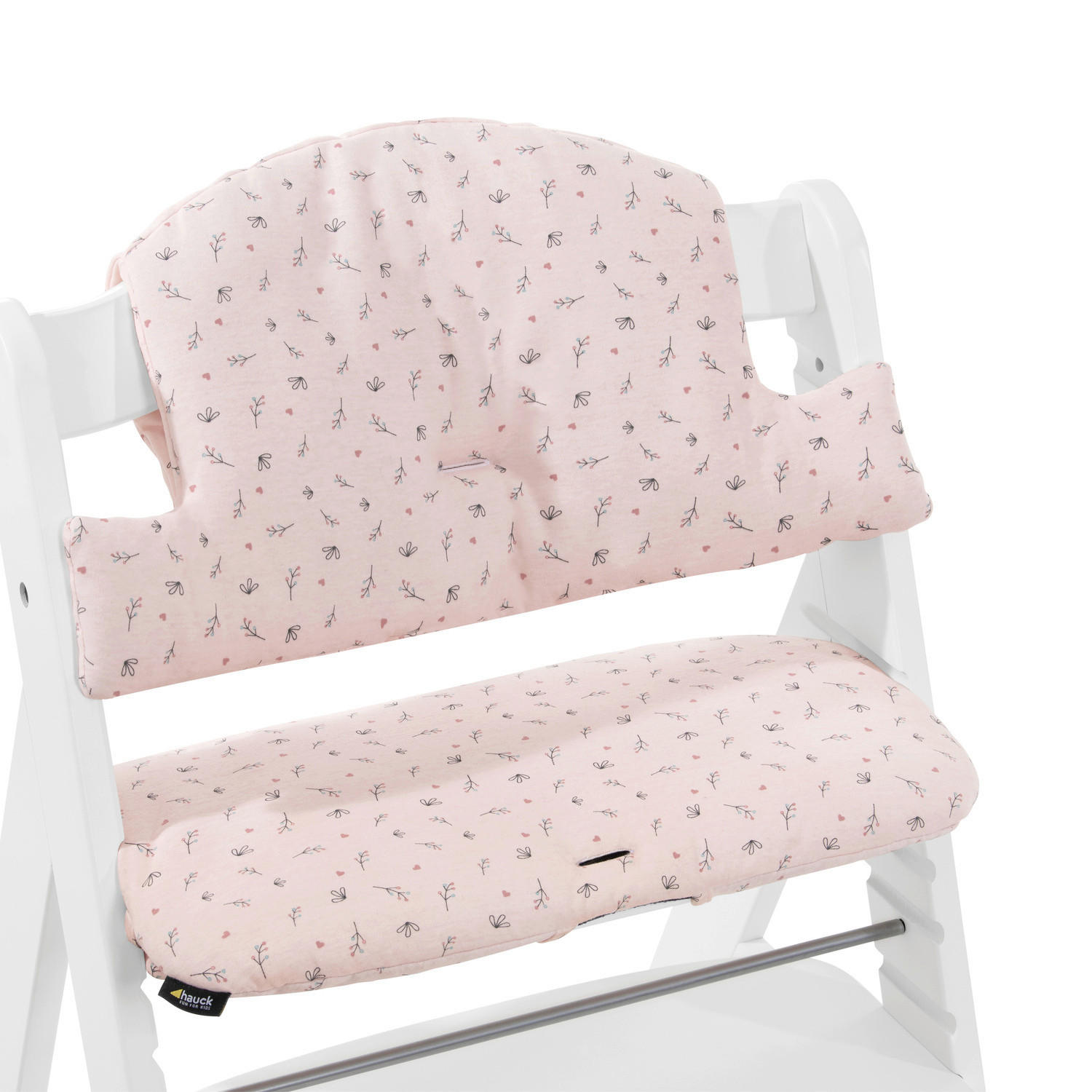 HOCHSTUHLEINLAGE HIGHCHAIRPAD SELECT  - Rosa, Basics, Textil (44/24cm) - Hauck