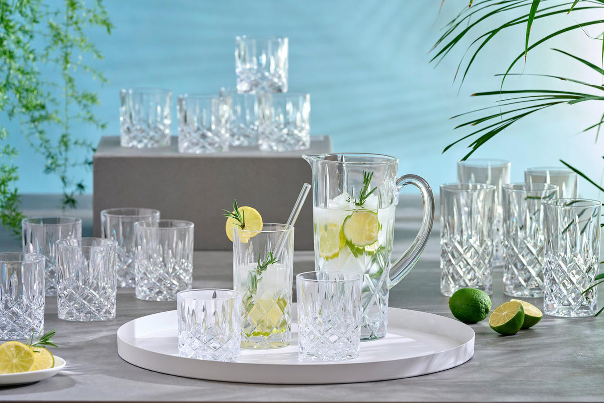 GLÄSERSET Noblesse 18-teilig  - Klar, Trend, Glas - Nachtmann