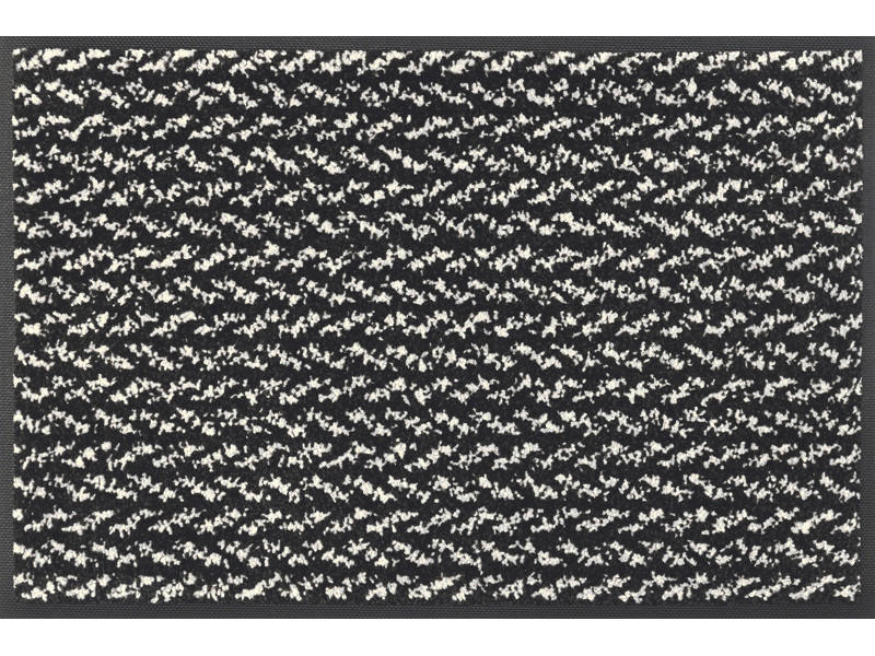 COVORAȘ DE INTRARE 40/60 cm  - alb/negru, Basics, plastic (40/60cm) - wash+dry