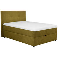 BOXBETT 140/200 cm  in Grün  - Schwarz/Grün, Konventionell, Kunststoff/Textil (140/200cm) - Carryhome