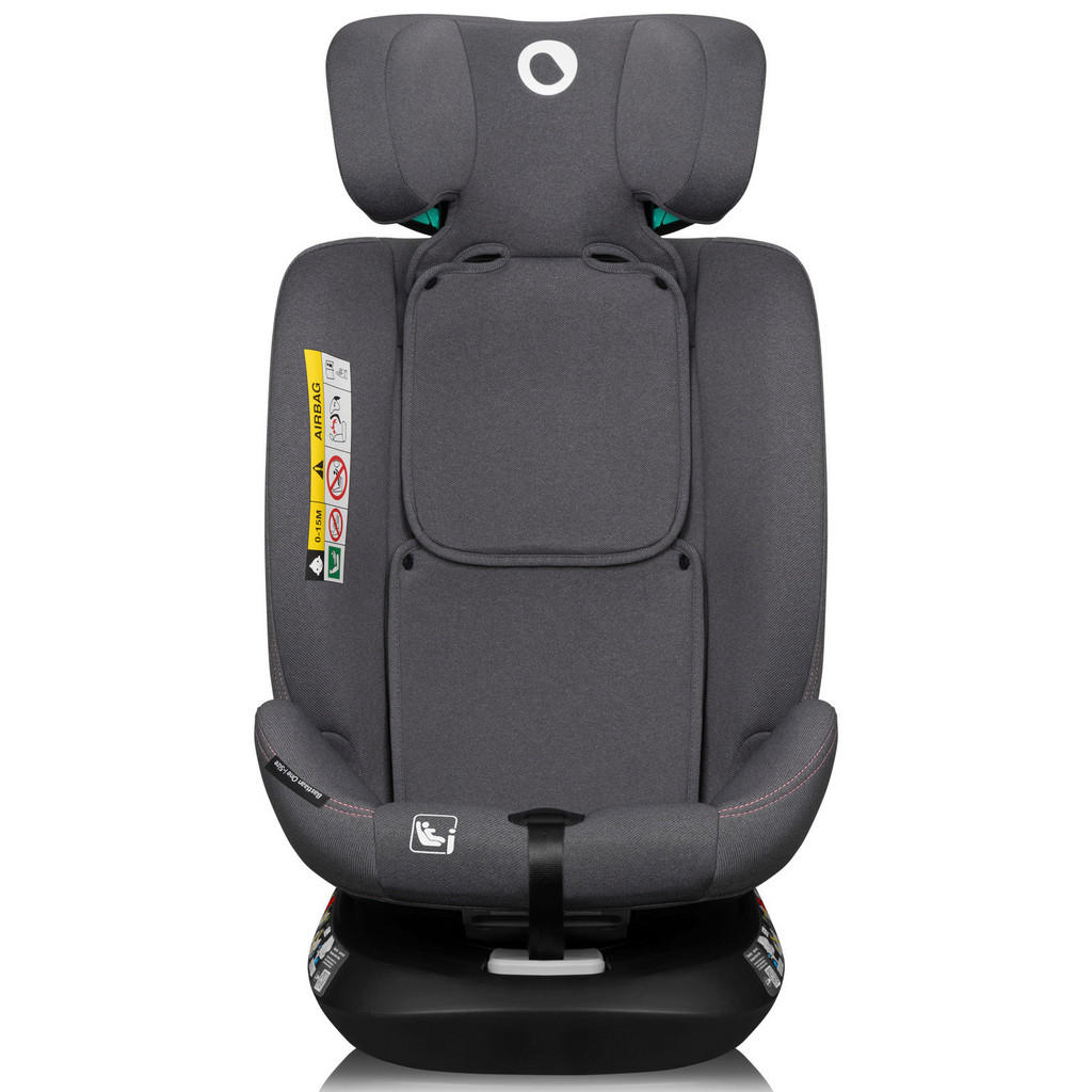 Thumbnail - Lionelo Kinderautositz Bastiaan One i-Size, Grau, Pink, Kunststoff, 60x81x44.5 cm, ECE R 129 i-Size, Isofix-Befestigung,...