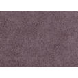 ECKSOFA in Velours Violett  - Violett/Schwarz, Basics, Holz/Textil (260/161cm) - Carryhome
