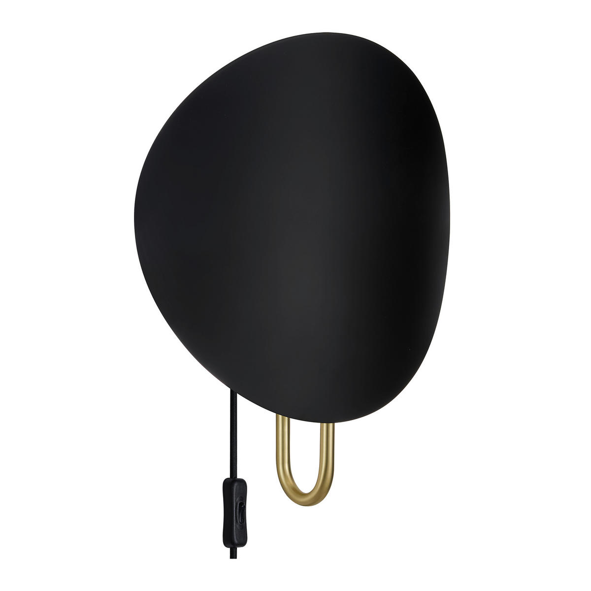 WANDLEUCHTE 32/39,3 cm   - Messingfarben/Schwarz, Design, Metall (32/39,3cm) - Nordlux