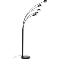 BOGENLEUCHTE  86/201/85 cm   - Schwarz, Trend, Metall (86/201/85cm) - Kare-Design