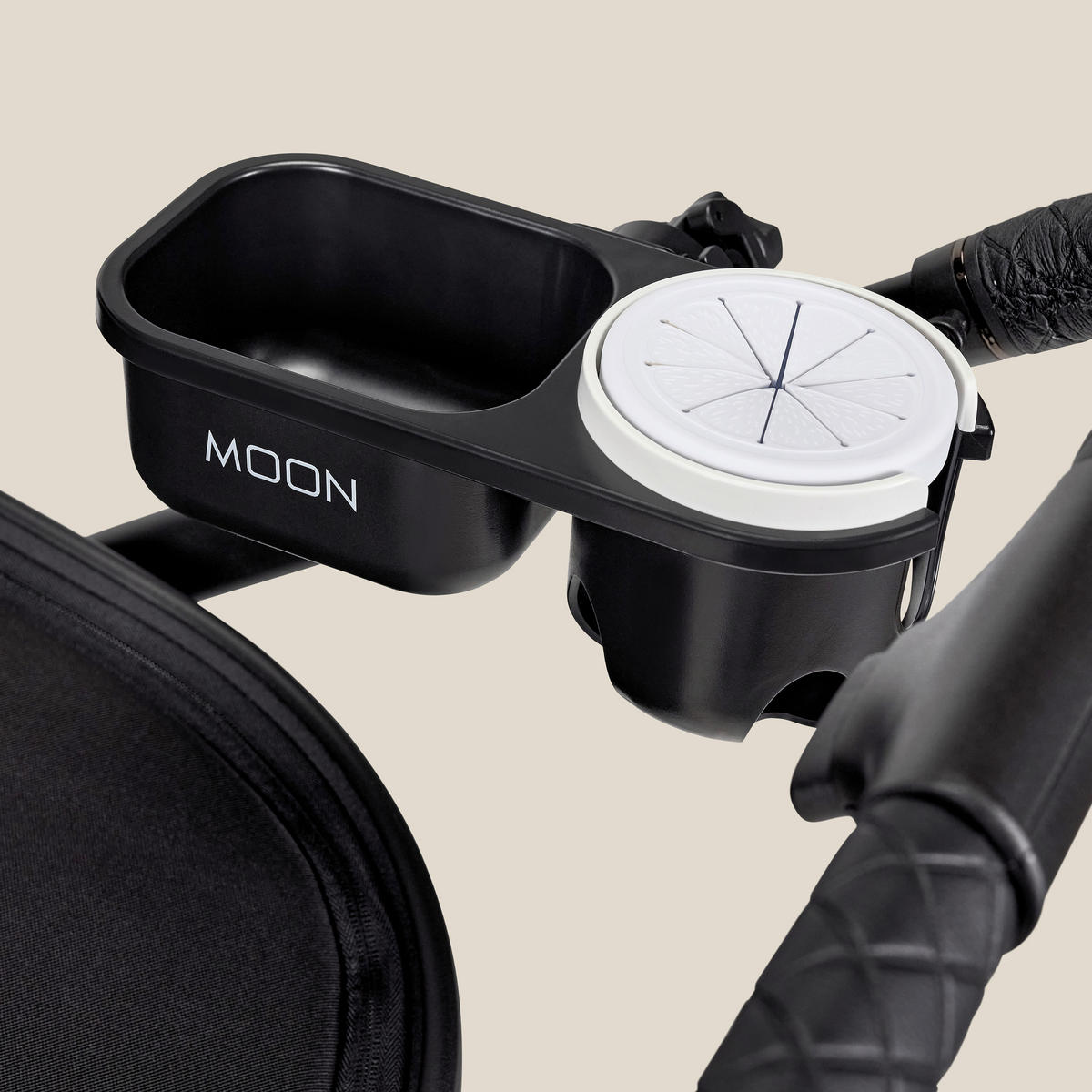 BECHERHALTER - Schwarz, Basics, Kunststoff (14,5/8,7/22,5cm) - Moon