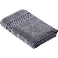 DUSCHTUCH Noblesse Uni 80/160 cm  - Anthrazit, Basics, Textil (80/160cm) - Cawoe
