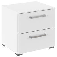 NACHTSCHRANK 50/49/42 cm  - Edelstahlfarben/Alufarben, Basics, Holzwerkstoff/Kunststoff (50/49/42cm) - Xora