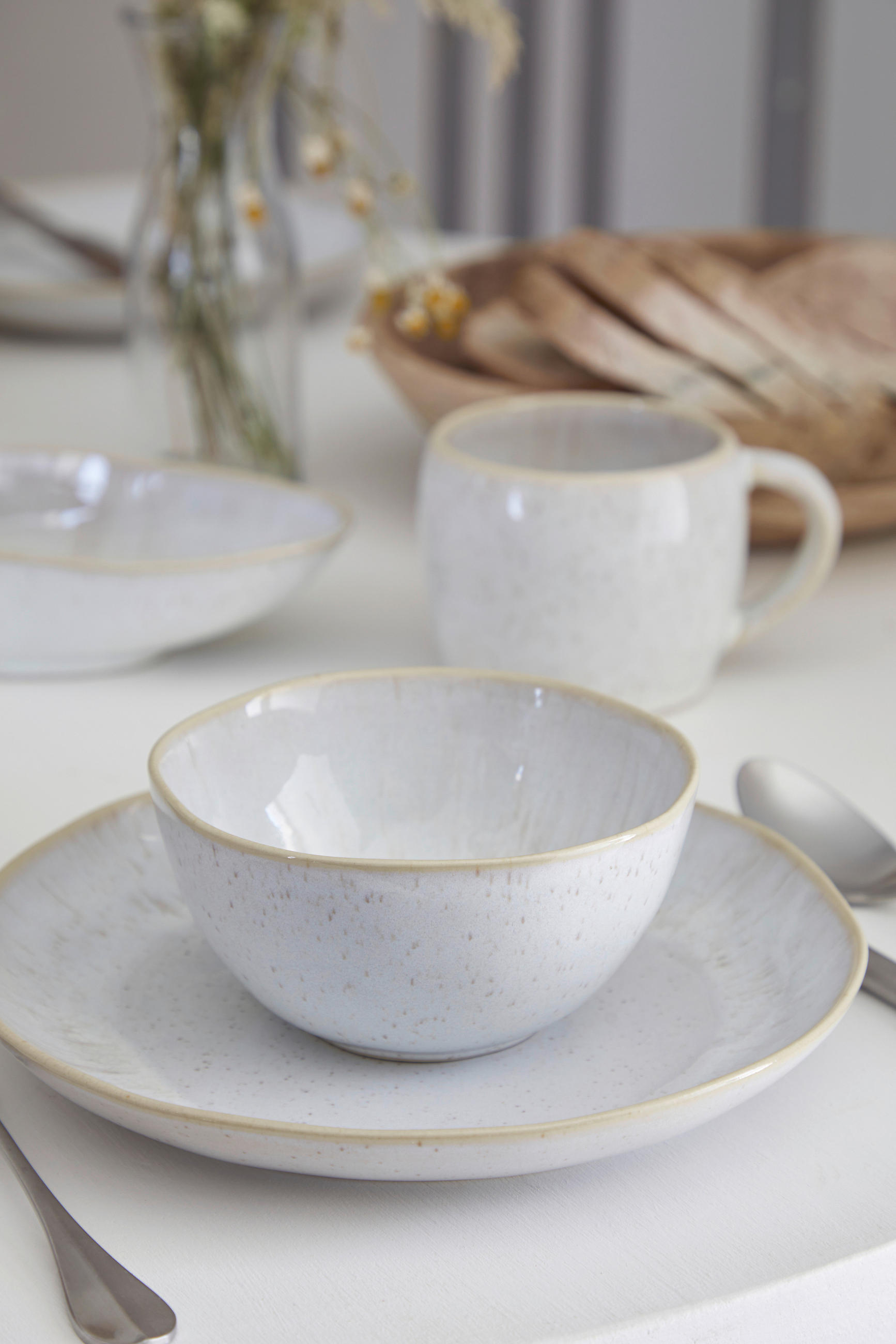 SCHÜSSEL EIVISSA   - Creme, Basics, Keramik (37/7cm) - Costa Nova