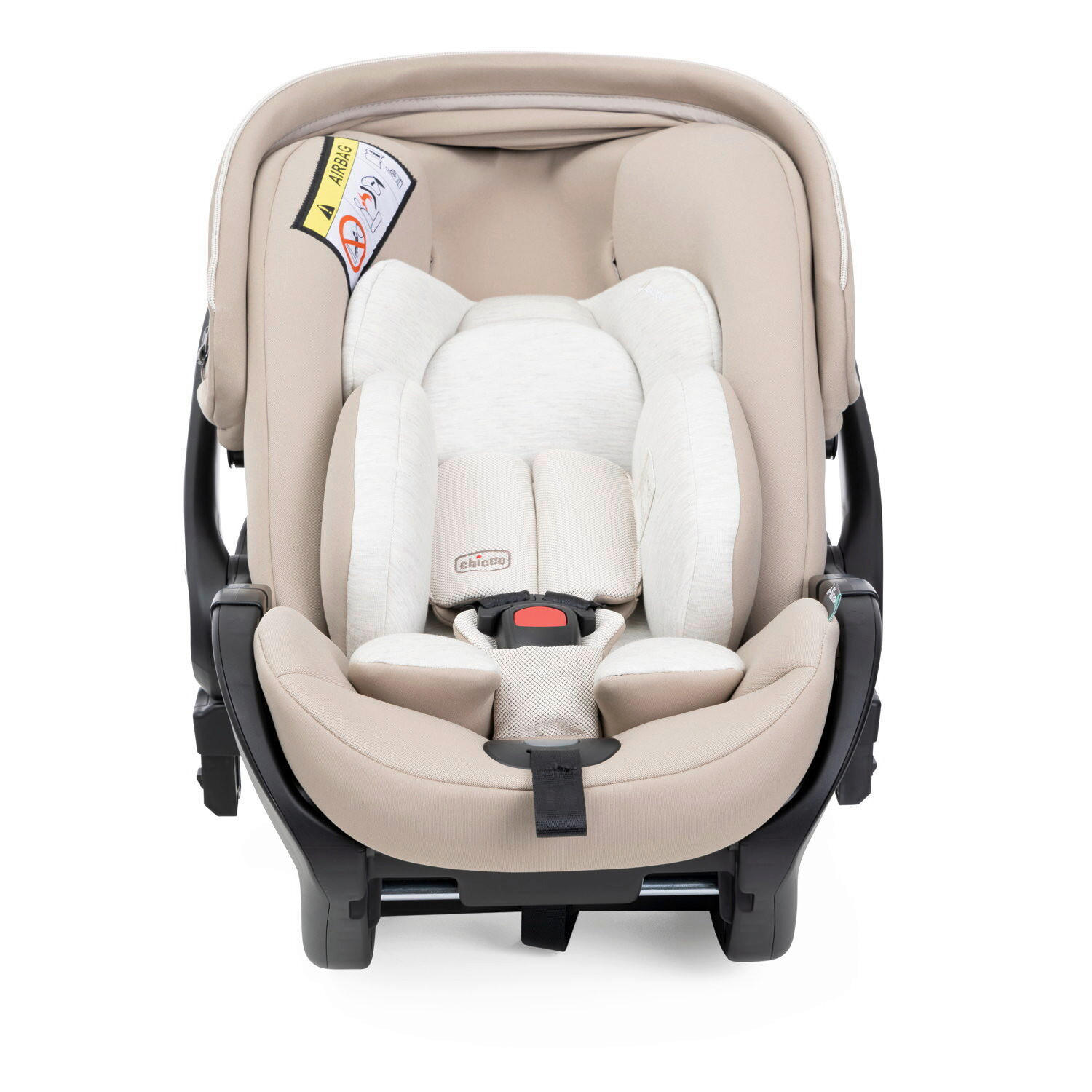 KINDERAUTOSITZ First Seat Recline I-Size   - Beige, Basics, Textil (44/58/60/65cm) - Chicco