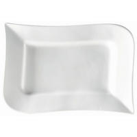 SERVIERPLATTE Melodie    31/3/21 cm  - Weiß, Design, Keramik (31/3/21cm) - Ritzenhoff Breker