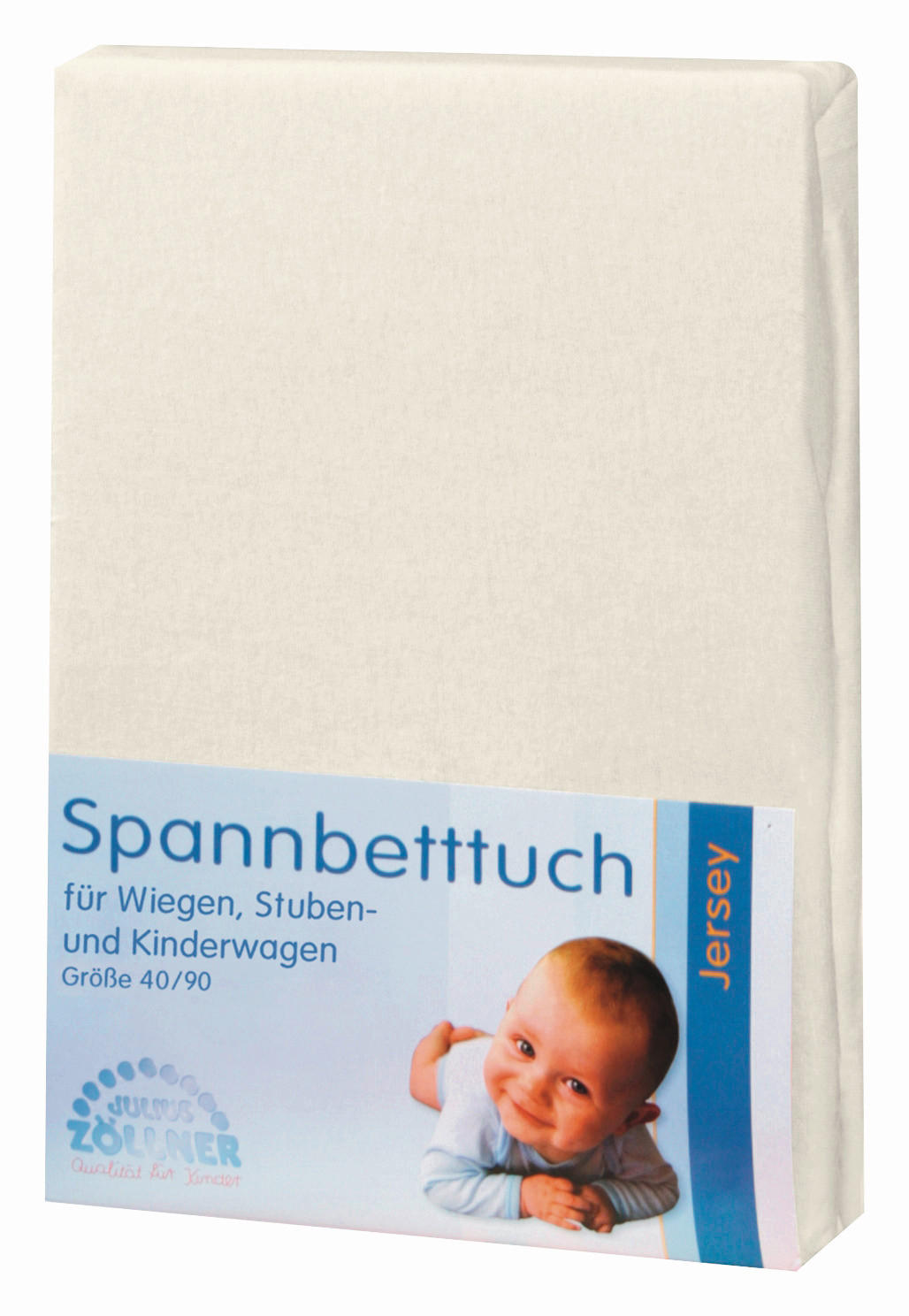 KINDERSPANNBETTTUCH 40/90 cm   - Creme, Basics, Textil (40/90cm) - Julius Zöllner