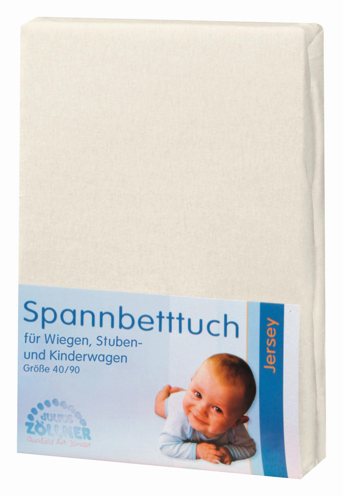 KINDERSPANNBETTTUCH 40/90 cm   - Creme, Basics, Textil (40/90cm) - Julius Zöllner