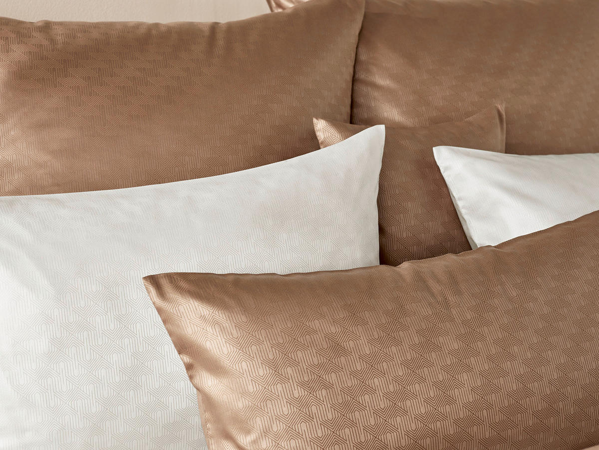 POSTELJNINA ALVA 140/200 cm damast bela  - bela, Konvencionalno, tekstil (140/200cm) - Curt Bauer