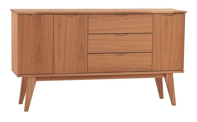 SIDEBOARD 150/85/40 cm  - ekfärgad, Design, trä (150/85/40cm) - Rowico