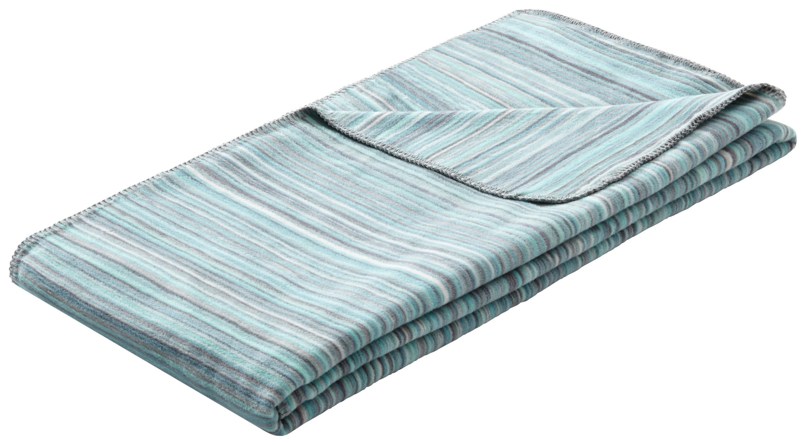 DEKA 140/200 cm  MOLA  - siva/plava, Konvencionalno, tekstil (140/200cm) - Bio:Vio