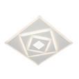 LED-DECKENLEUCHTE 40/40/6 cm   - Weiß, Trend, Kunststoff/Metall (40/40/6cm) - Novel