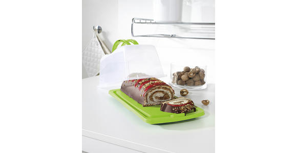 PARTYBUTLER 40/15/20 cm - Klar/Grün, Basics, Kunststoff (40/15/20cm) - Homeware