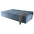 SCHLAFSOFA in Textil, Holzwerkstoff Blau - Blau/Schwarz, MODERN, Holzwerkstoff/Kunststoff (206/95/95cm) - Carryhome SCHLAFSOFA in Textil, Holzwerkstoff Blau - Blau/Schwarz, MODERN, Holzwerkstoff/Kunststoff (206/95/95cm) - Carryhome