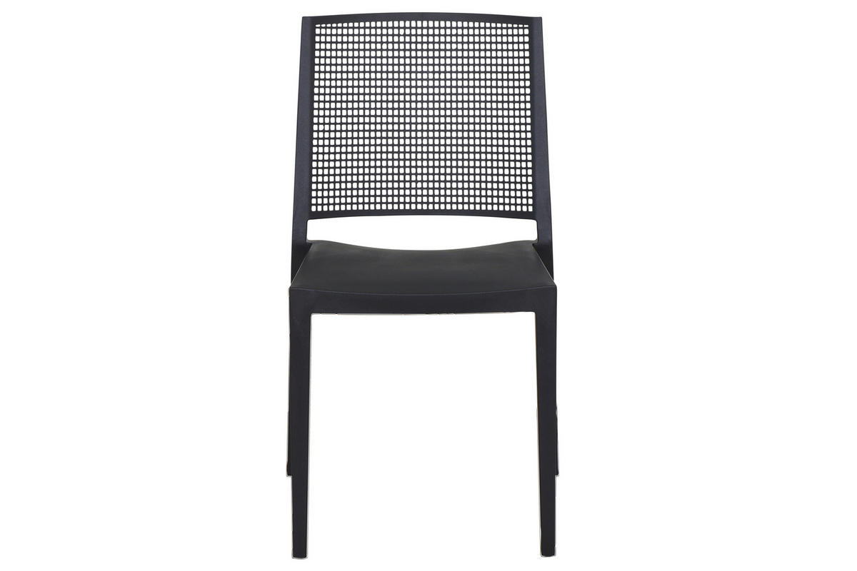 GARTENGARNITUR 3-teilig  - Anthrazit, Basics, Holzwerkstoff/Kunststoff (65/80/65cm) - Siena Garden