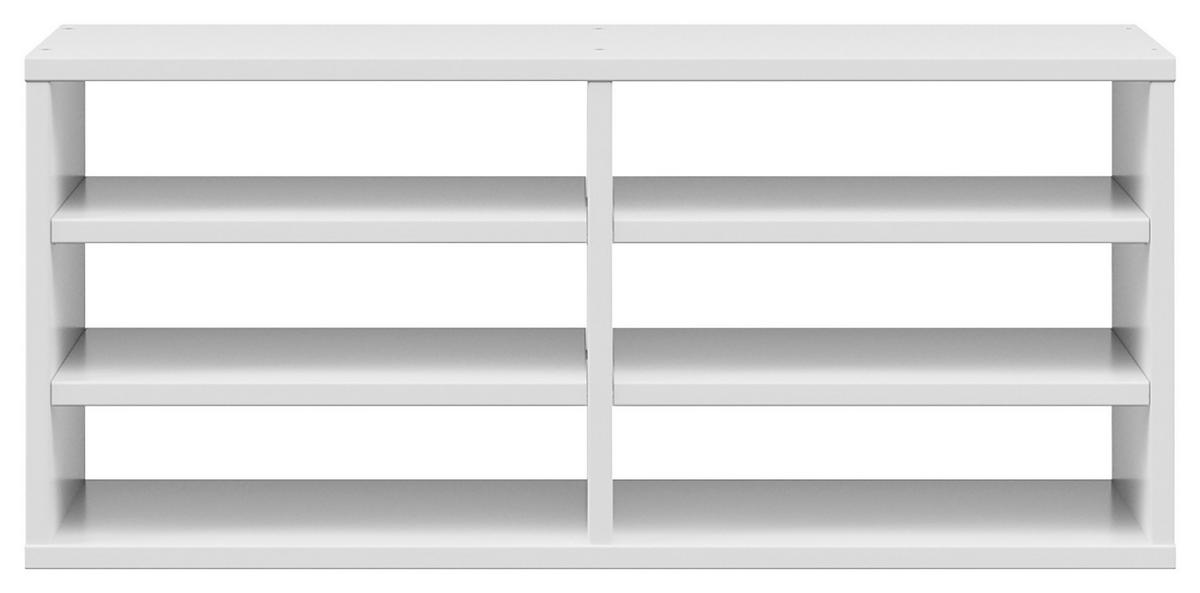 FORMULAREINSATZ - Weiss, Konventionell, Holzwerkstoff (73,7/32,8/35,3cm) - Voleo