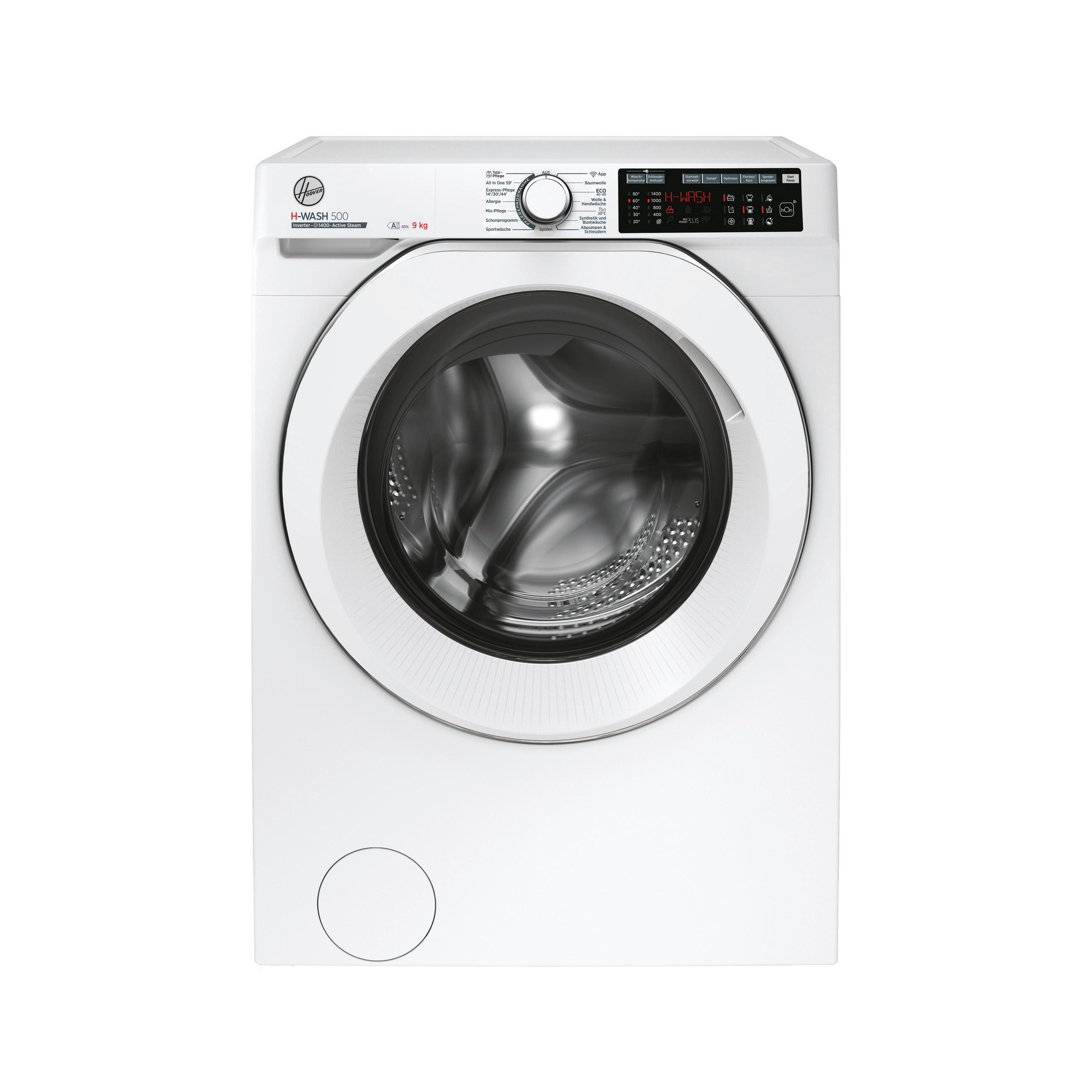 WASCHMASCHINE HWQ 49AMC6/1-84  - Weiß, Basics, Kunststoff/Metall (60/85/54cm) - Hoover