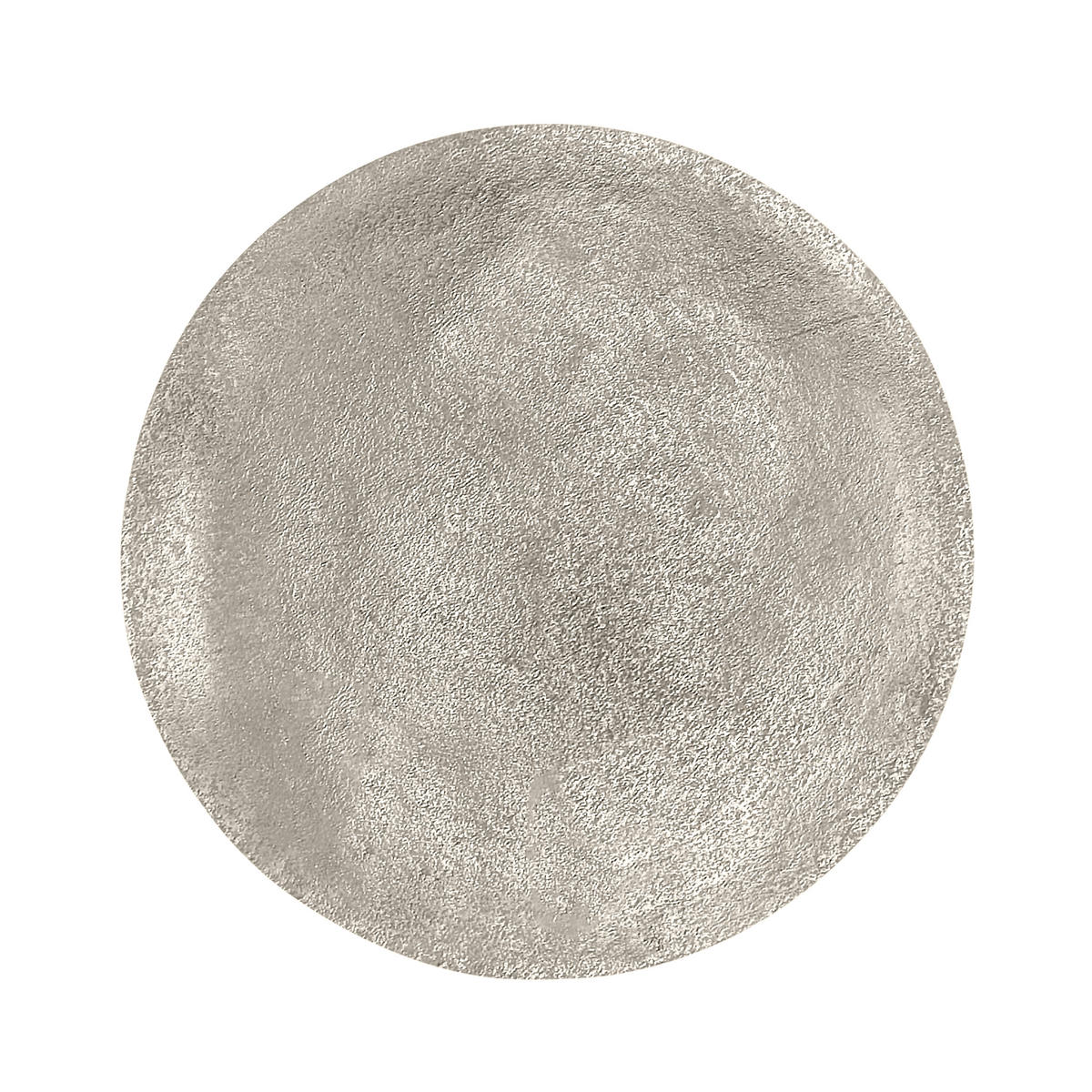 BEISTELLTISCH 41/41/61 cm Schwarz, Silberfarben rund  - Silberfarben/Schwarz, Design, Metall (41/41/61cm) - Bono