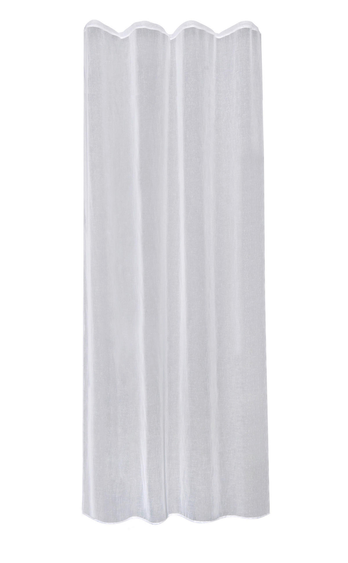 GOTOVA TANKA ZAVESA bela  292/245 cm  - bela, Osnovno, tekstil (292/245cm) - Esposa