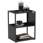 BEISTELLTISCH in Metall 40/30/51 cm  - Schwarz, Trend, Kunststoff/Metall (40/30/51cm) - Carryhome