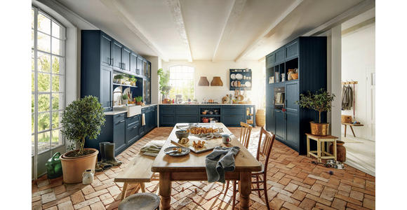 EINBAUKÜCHE   - Basics, Holzwerkstoff - Novel