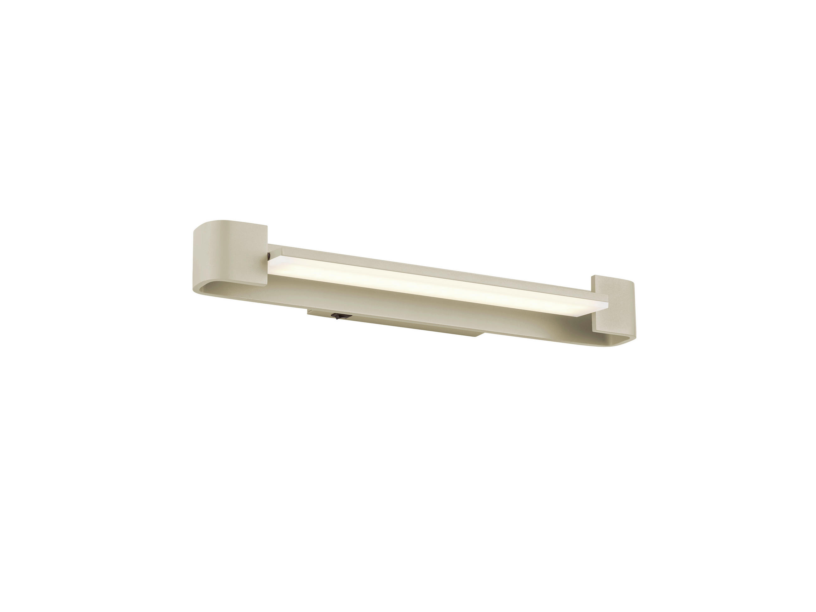 LED-WANDLEUCHTE   - Sandfarben, MODERN, Metall (9/40/5cm) - Hell