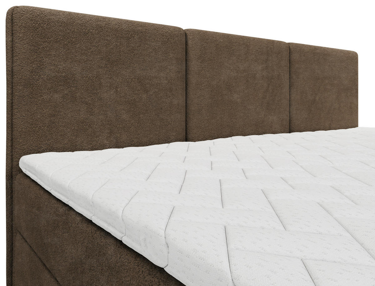 FAMILIENBETT - Schwarz/Braun, MODERN, Holz/Holzwerkstoff (270/200cm) - MID.YOU