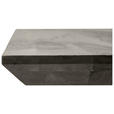 TISCHPLATTE Eiche massiv Grau, Eichefarben  - Eichefarben/Grau, Design, Holz (280/100/6cm) - Waldwelt