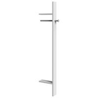 GARDEROBENPANEEL  in 32/179/12 cm  - Weiss, Basics, Holzwerkstoff (32/179/12cm) - Boxxx
