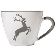 KAFFEETASSE 200 ml - Weiß/Grau, LIFESTYLE, Keramik (0,2cm) - Gmundner
