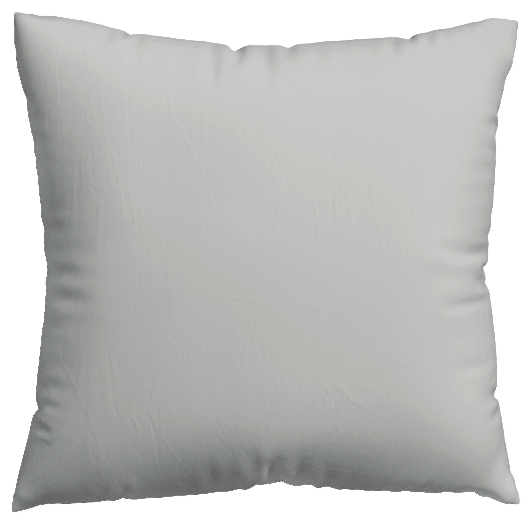 KOPFKISSENBEZUG - Hellgrau, Basics, Textil (80/80cm) - Schlafgut