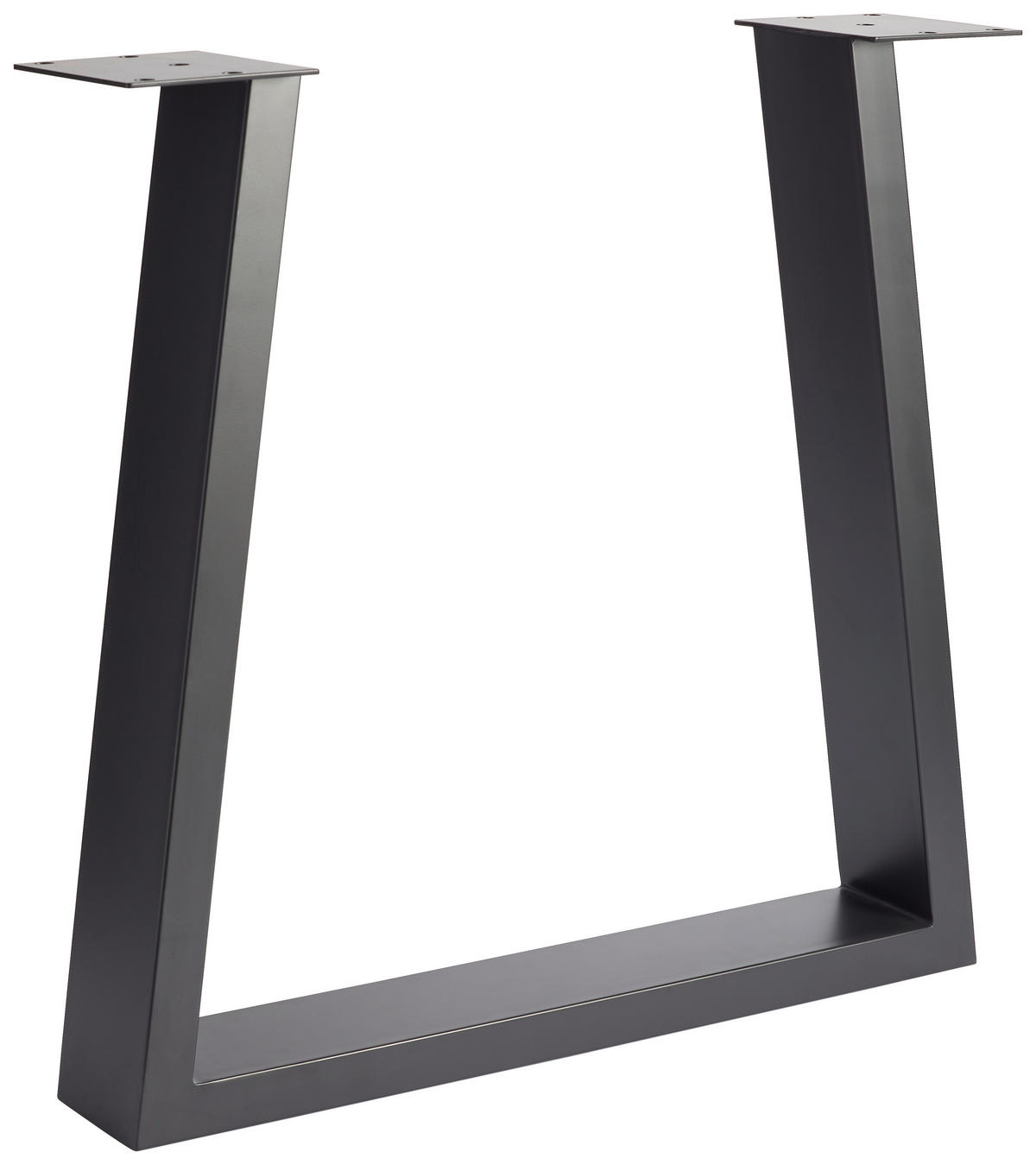 ESSTISCH in Holz, Metall 220/100/76 cm  - Wildeiche/Anthrazit, Design, Holz/Metall (220/100/76cm) - Waldwelt