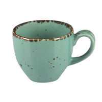 ŠÁLKA NA ESPRESSO porcelán keramika  - tyrkysová, Lifestyle, keramika (80ml) - Landscape