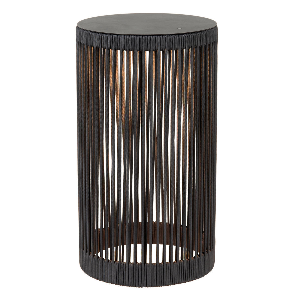 AUßENSTEHLEUCHTE PINGI 33.5/33.5/61.5 cm  - Schwarz, Trend, Kunststoff (33.5/33.5/61.5cm) - Lucide