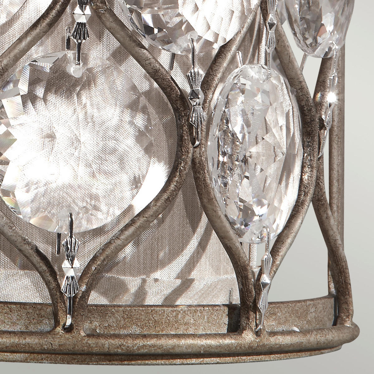 WANDLEUCHTE - Silberfarben, Konventionell, Metall (20.3 /20.3 /11.4cm) - Elstead Lighting
