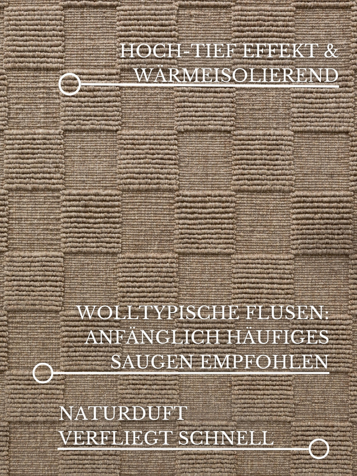 WEBTEPPICH 120/170 cm Kollektion 1766 Hellbraun  - Hellbraun, Basics, Textil (120/170cm) - Villeroy & Boch