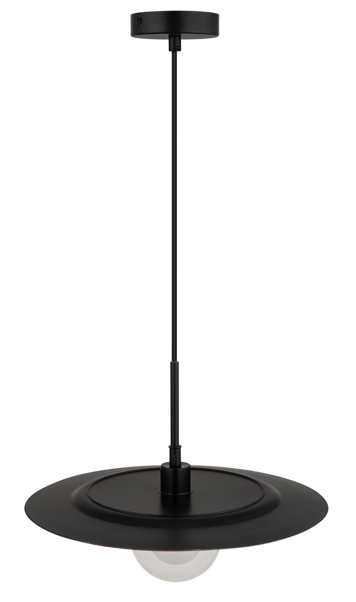 HÄNGELEUCHTE 33/119 cm    - Klar/Goldfarben, Design, Glas/Kunststoff (33/119cm) - Globo