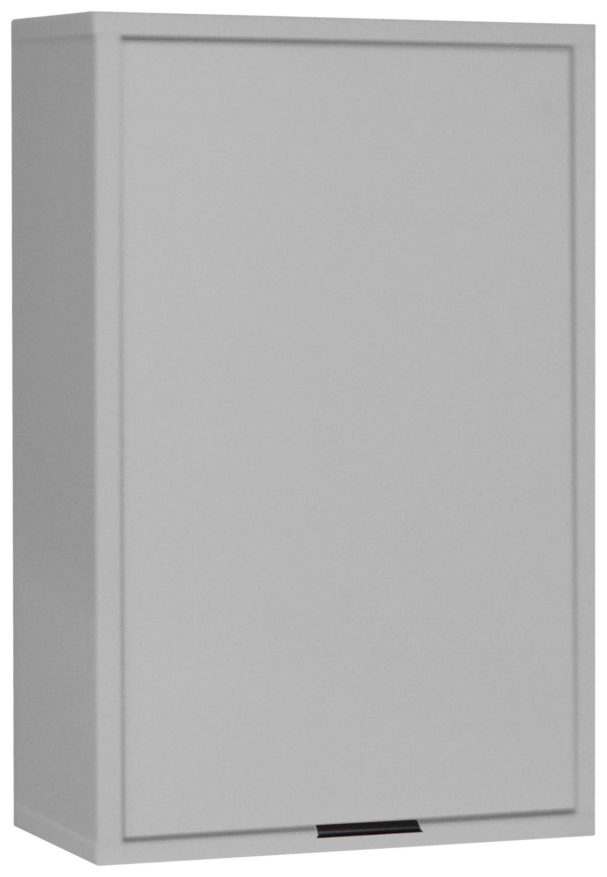 HÄNGESCHRANK 41/65/22 cm  - Schwarz/Grau, MODERN, Holzwerkstoff/Metall (41/65/22cm) - Livetastic