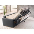 SCHLAFSOFA in Webstoff Grau  - Chromfarben/Grau, KONVENTIONELL, Metall (188/86/97cm) - Novel