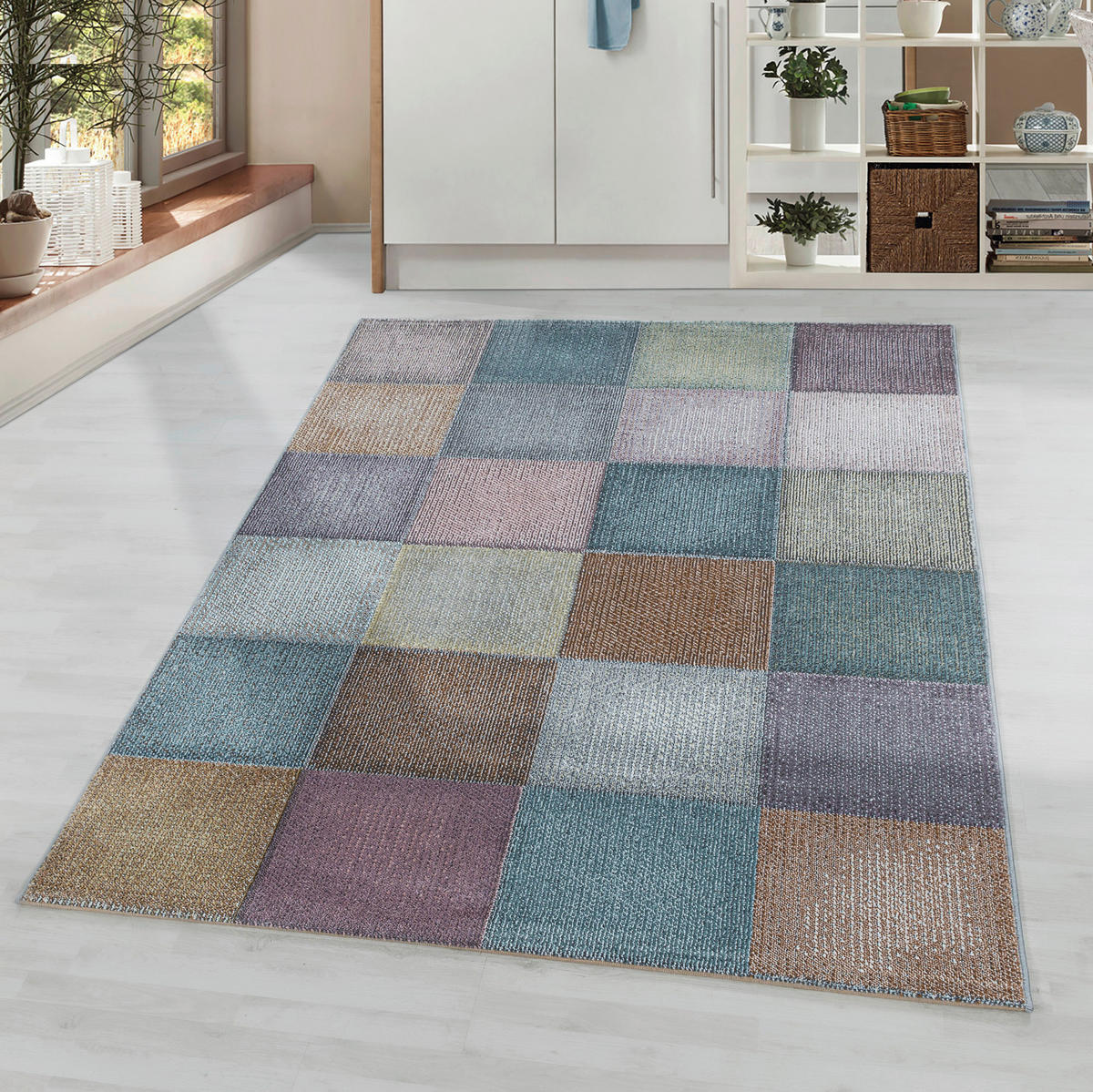 WEBTEPPICH 140/200 cm Ottawa 4202 multi Multicolor  - Multicolor, Design, Textil (140/200cm)